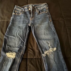 Trendy Distressed Old Navy Denim Skinny Jeans
